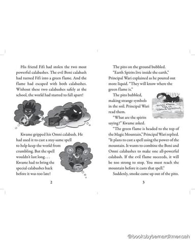 Kwame's Magic Quest #2: Race to the Magic Mountain interior page 1
