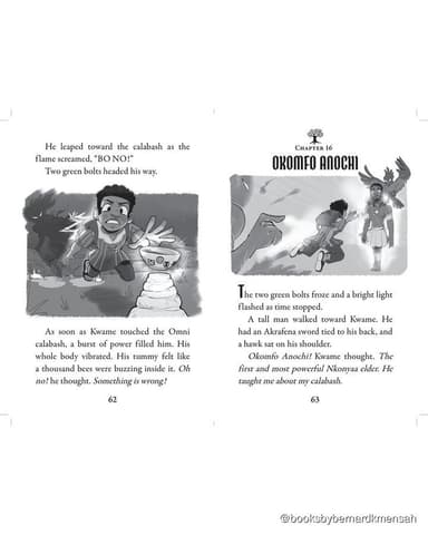 Kwame's Magic Quest #2: Race to the Magic Mountain interior page 4