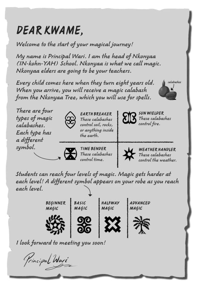 Kwame's Magic Quest #1: Rise of the Green Flame interior page 3