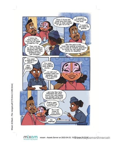 Yawa the Adventurer #1: The Soul Weaver Medallion interior page 4