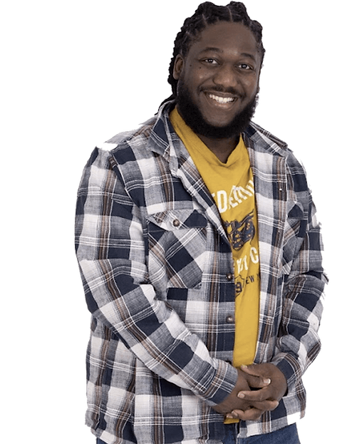 Bernard K. Mensah, children's book author, smiling
