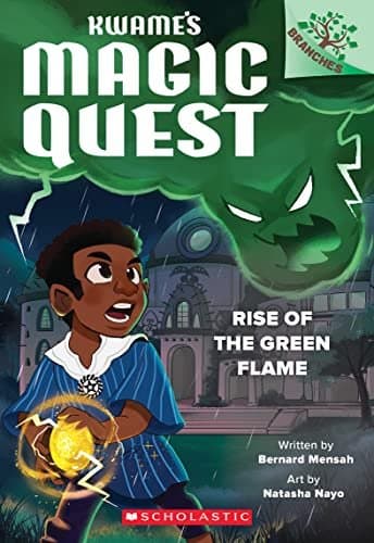Kwame's Magic Quest #1: Rise of the Green Flame book cover
